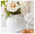 Porcelain Vase amused, white | Fiftyeight Products