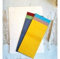 Schreibpapier-Set Regebogen, fair trade Briefpapier | Sundara Paper Art
