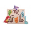 EverEarth “Dinosaur Peg Puzzle” - FSC® Wooden Toy