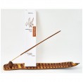 Ayurveda gift set Incense Sticks Sandalwood incl. Holder | Sundara Paper Art