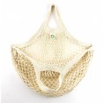 Re-Sack String Bag with short handles, Organic Cotton