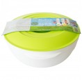 Bioplastic 1 Litre Bowl with Lid and Bowl Set | Biodora