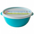 Organic Bioplastic Bowl & Bowl Set with Lid, turquoise | Biodora