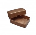Eco Soap Case made of Liquid Wood, brown | Saling 