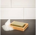 Sustainable bamboo soap dish by mehr-gruen