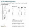 Size Chart (English) for Women's Eco Fashion from nahtur-design