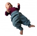 Grey-blue Esesential Baby Sweat Trousers Eco Cotton | bingabonga