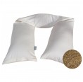 Breastfeeding Pillow 170x28 cm with Organic Spelt Husks & natural rubber | speltex