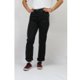 Black Straight Cut Organic Jeans for women | bloomers