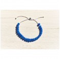 Recycled Bracelet Atlantic blue/white » Sana Mare