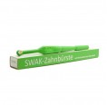 SWAK Miswak toothbrush, Handle lime green