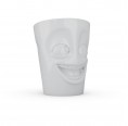 58products Mug with handle "Joking" Porcelain white