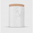Eco-friendly Storage Jar »Charming« in White, 1700 ml | 58products