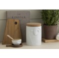 58products Storage Jar »Charming« in White, 1700 ml