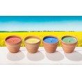Rape Wax Candles with Natural Fragrance in Terracotta Pot | stuwa