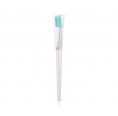 TIObrush toothbrush with travel cap, light grey | TIOcare