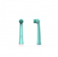 eplaceable Brush Head for Electric Toothbrushes 2pack, glacier/coral | TIOcare