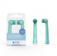 TIOmatik Plant-based replacement heads for rotating electric toothbrushes