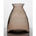 Brown vase of waste glass | Vidrios Reciclados San Miguel