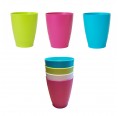 Colourful Drinking Cup made of bioplastics, 250ml | Biodora