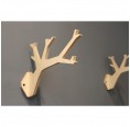TWIGa wooden branch shaped wall hanger, natural | noThrow Design
