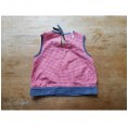 Girls Red-Checked Loose Tanktop | Ulalue