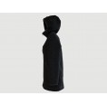 Eco Wool Fulling Coat with Hood, anthracite