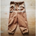 Eta-Proof Rain Pants, Organic Cotton, camel by Ulalü