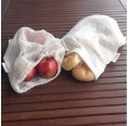 Six-pack: Organic Cotton String Bag & Fruit Net – Peta vegan