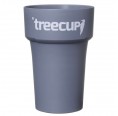 NOWASTE 400 reusable Cup Grey with Treecup Logo