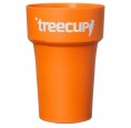 NOWASTE 400 reusable Cup Orange with Treecup Logo