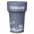 Reusable Cup Treecup grey CHRISTMAS » NOWASTE