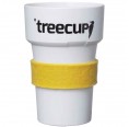 Nowaste Natural Felt Heat Protection Cuffs, Yellow, for Treecu