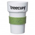 Nowaste Natural Felt Heat Protection Cuffs, Green mixed, for Treecu