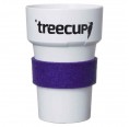 Nowaste Natural Felt Heat Protection Cuffs, Violet, for Treecu