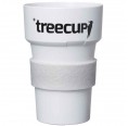 Nowaste Natural Felt Heat Protection Cuffs, White, for Treecu