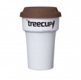 Sip Through Silicone Lids Toppi Brown for Treecup » Nowaste