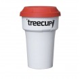 Sip Through Silicone Lids Toppi Red for Treecup » Nowaste