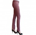 Organic Cotton Slim Fit Velvet Trousers in Rose | bloomers