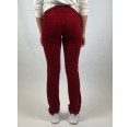 Organic Velveteen Trousers, bordeaux by bloomers