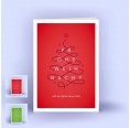 Christmas Tree curved - Eco Christmas Card | eco-cards shop
