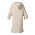 Kids eco wrap bathrobe classic natural by early fish