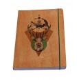 Eco Notebook STAG cherry wood book cover | Waldkind