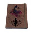 Waldkind Notebook »Girl‘s Galaxy« walnut veneer cover
