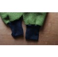 Ulalü Eco Wool Broadcloth Kids Trousersm, colurful ankle hem