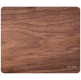 Eco mouse mat InLine WoodPad, real wood mouse pad, walnut