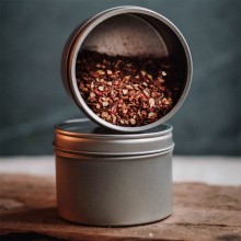 Spice & Herb Storage Tin, Clear Top Lid, 200 ml (7oz)