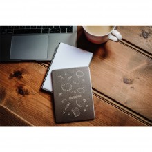 Portable Note Pad Tin Box DIN A6