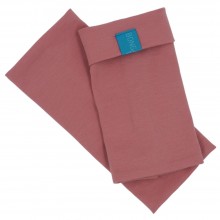 Solid-Coloured Arm Warmers, Organic Cotton Jersey, Old Pink
