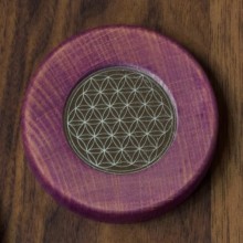 Magnets Flower of Life, lilac
